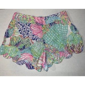 Lilly Pulitzer Colorful Patterned Women Shorts